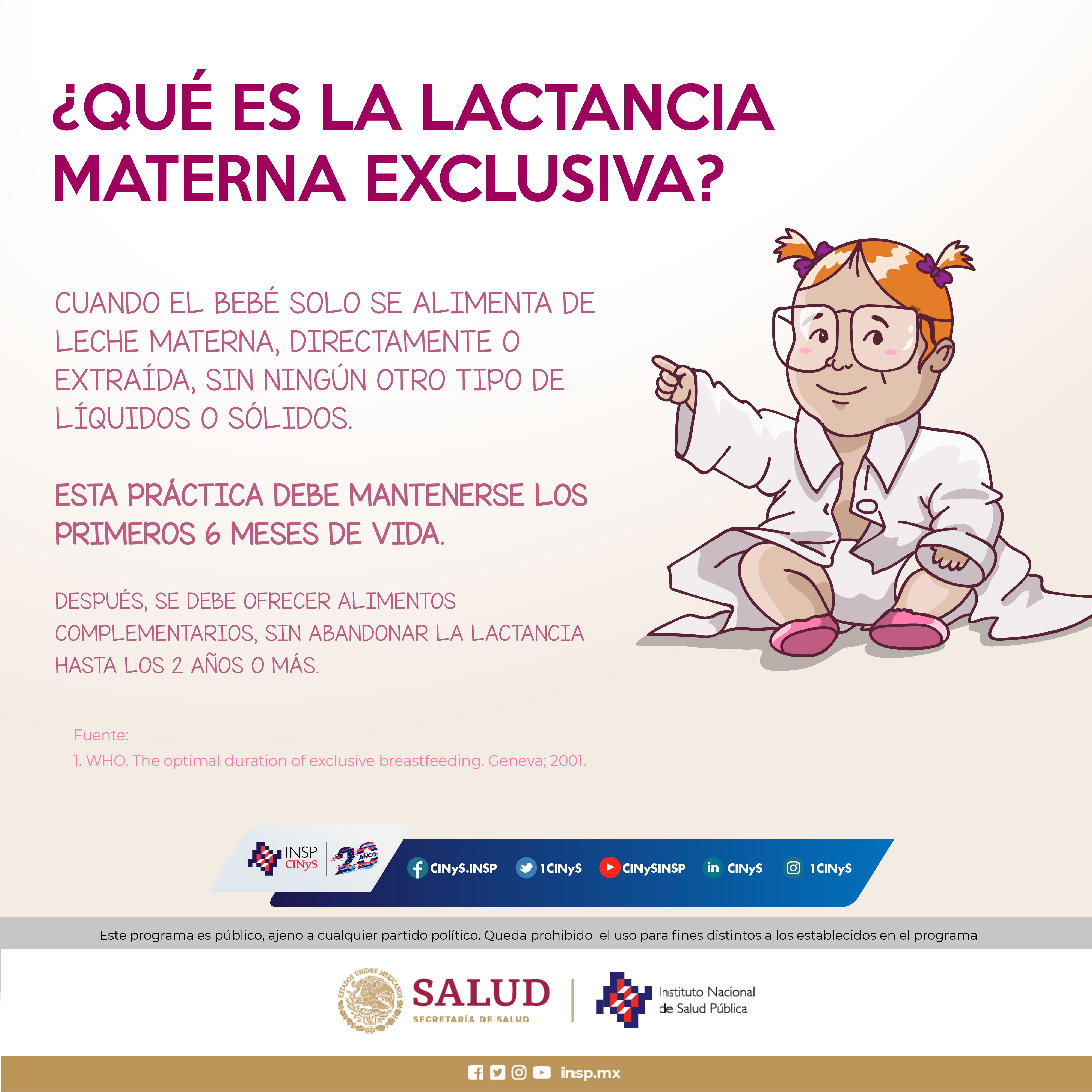 Lactancia materna exclusiva